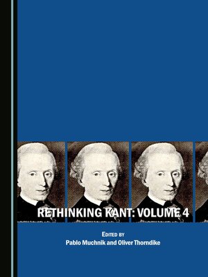 cover image of Rethinking Kant, Volume 4